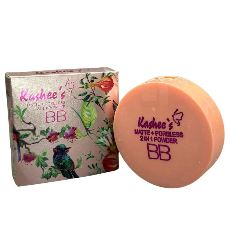 Kashee’s Matte + Poreless BB 2 in 1  Powder | Long-Lasting Makeup
